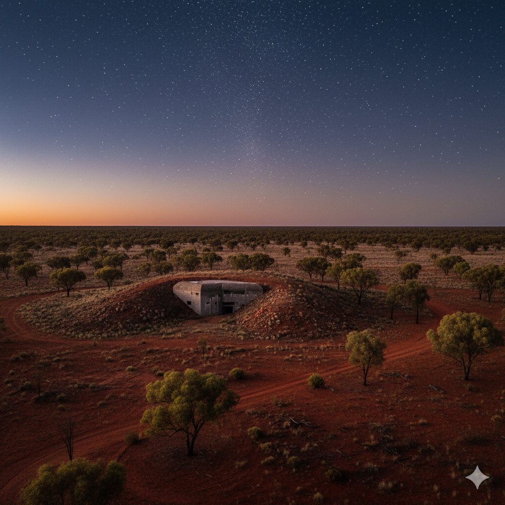 Australian remote interior - ancient continental geology